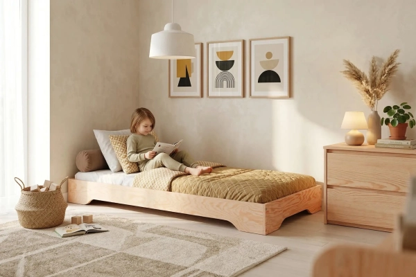 Naturalne nie znaczy nudne - jak łączyć surowe drewno z kolorem i nowoczesnym stylem?